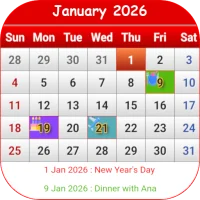 Trinidad and Tobago Calendar