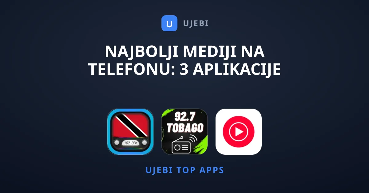 Najbolji Mediji na telefonu: 3 aplikacije koje morate imati